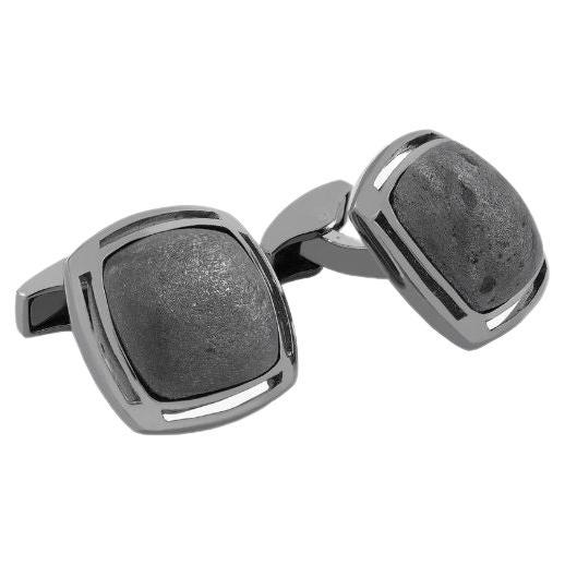 Specular Hematite Cufflinks, Limited Edition