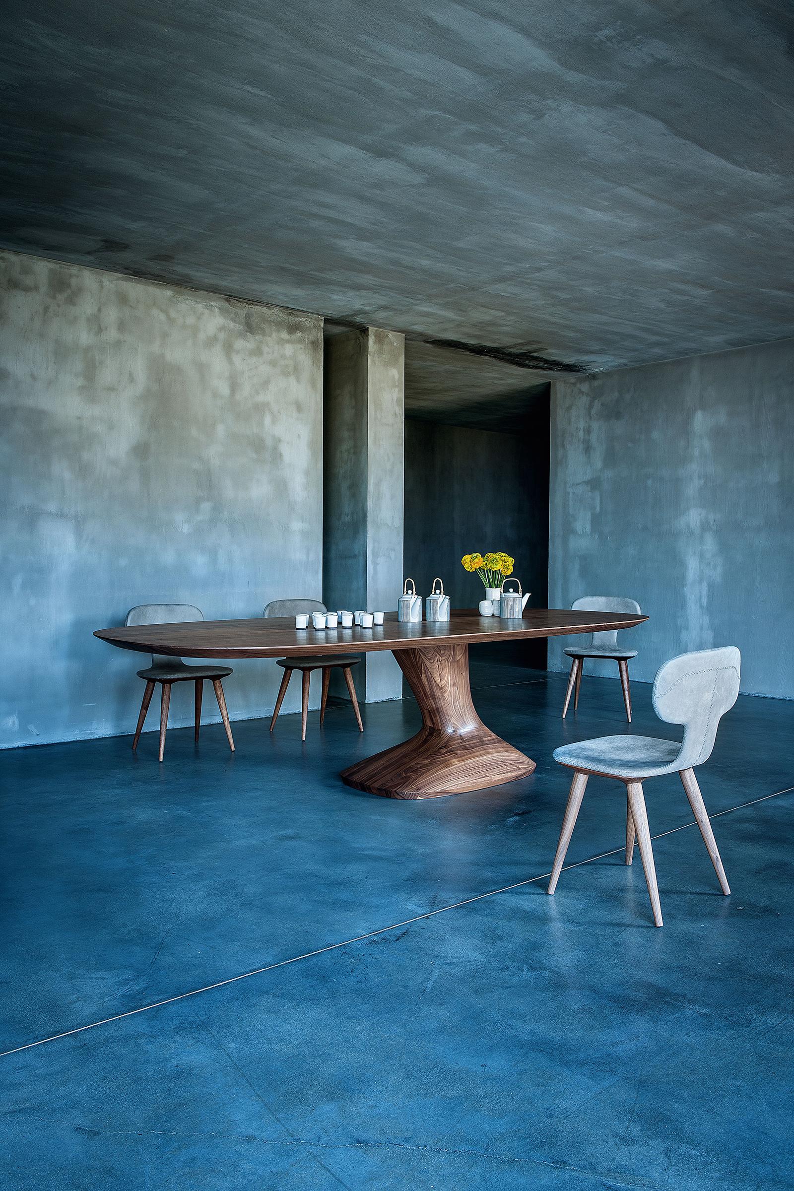 XXIe siècle et contemporain Table de salle à manger Speed, conçue par Karim Rashid, fabriquée en Italie  en vente