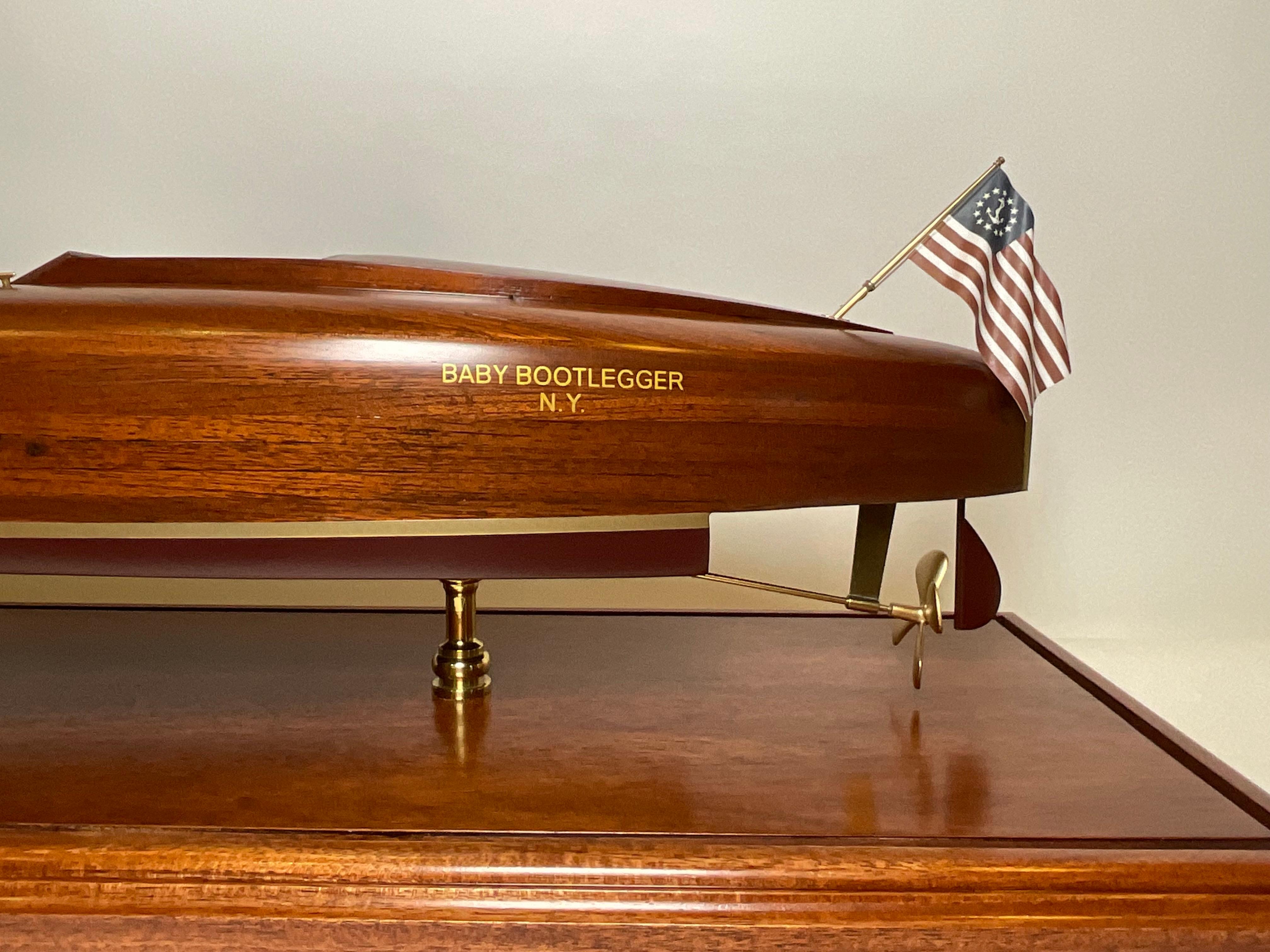 Modèle Speedboat Baby Bootlegger, lauréat de la Coupe d'or, 1925 en vente 9