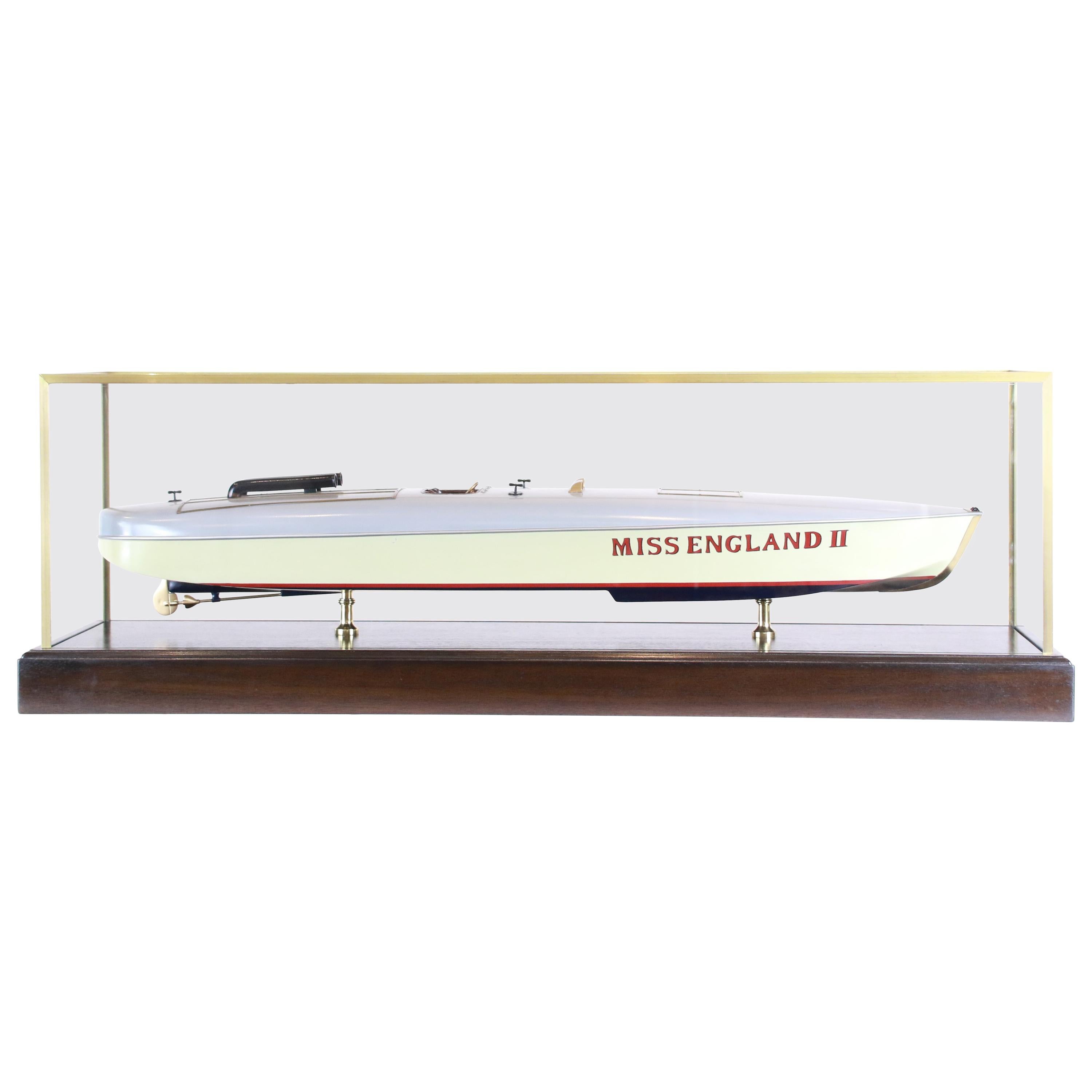 Speedboat Model of Miss England II