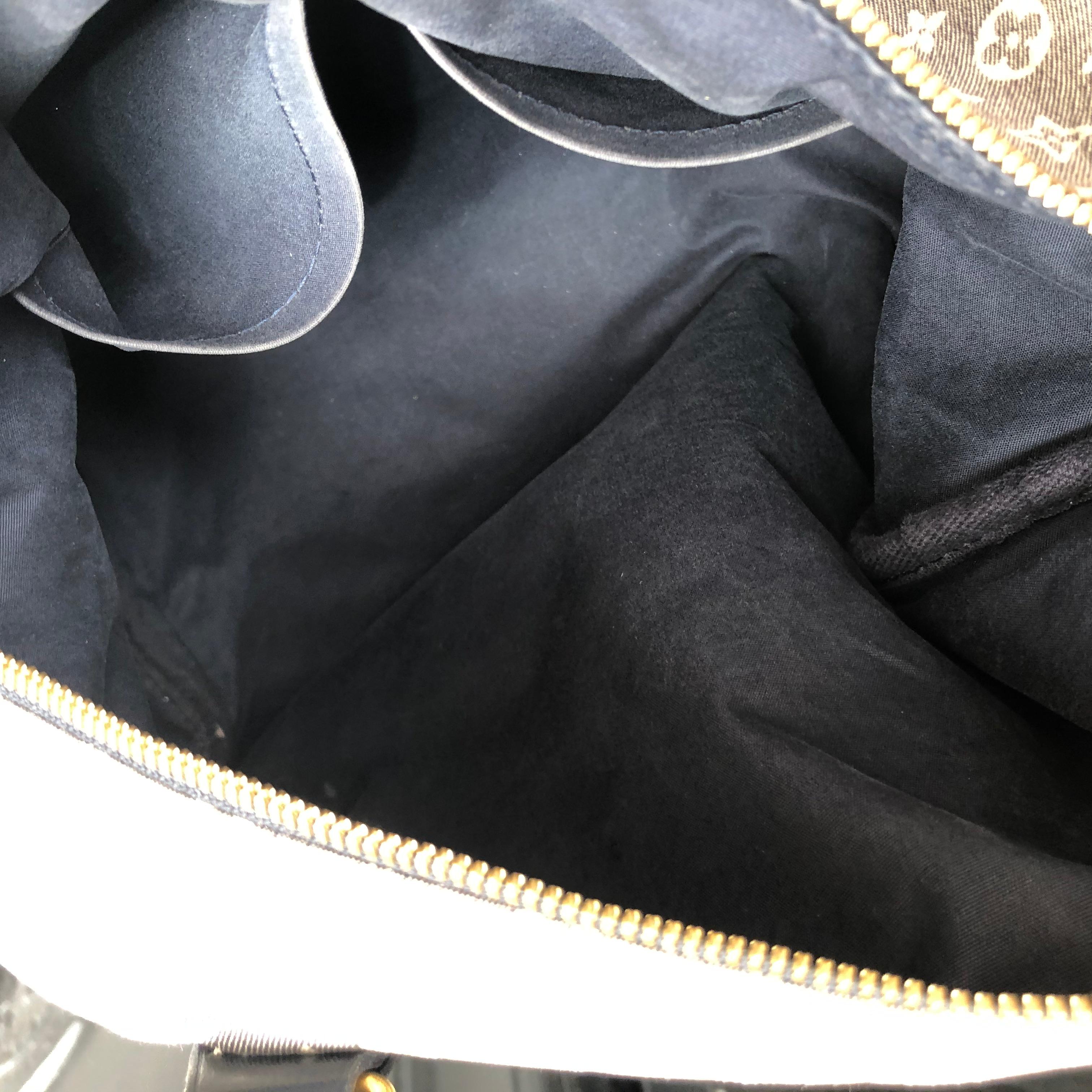 Speedy 30 LOUIS VUITTON monogram Idylle, grey fabric 8
