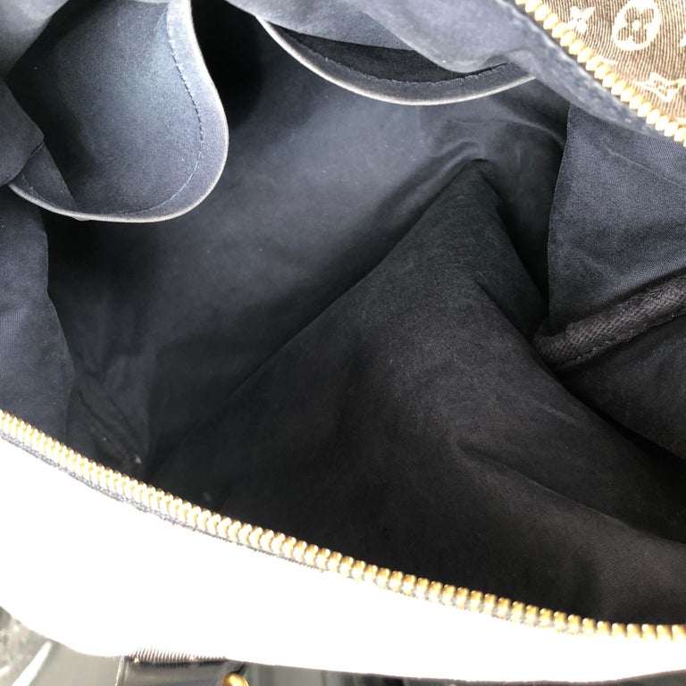 Speedy fabric handbag Louis Vuitton Brown in Cloth - 35427946