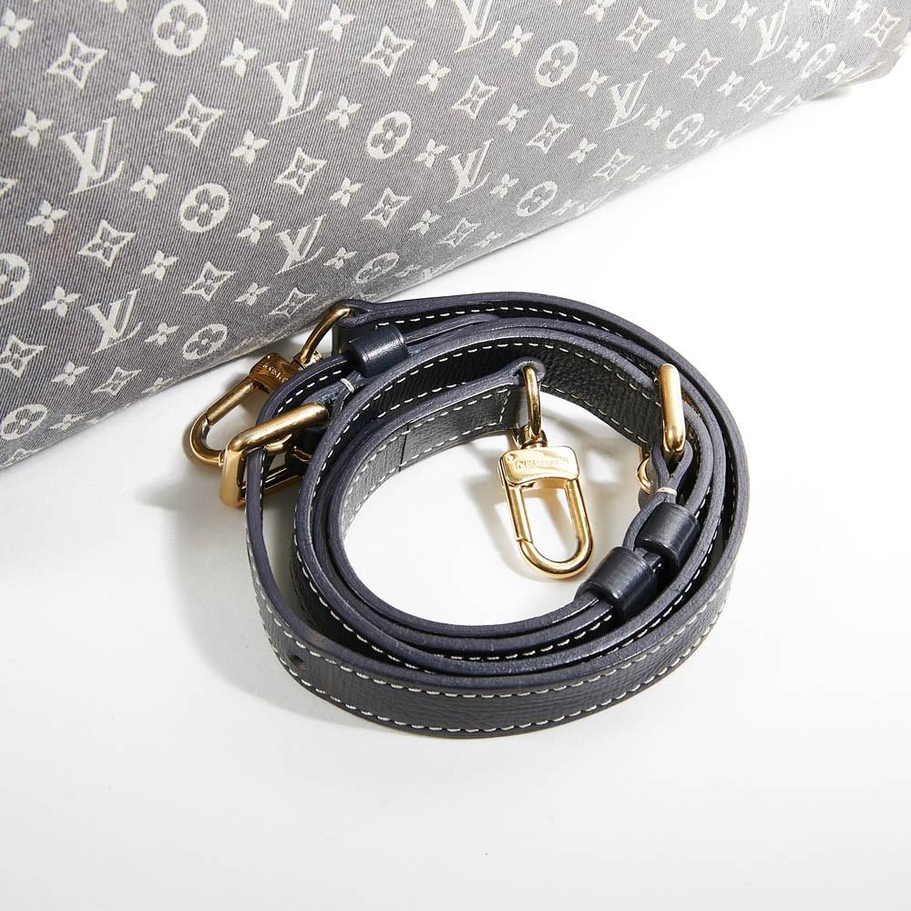 Speedy 30 LOUIS VUITTON monogram Idylle, grey fabric In Good Condition In Paris, FR