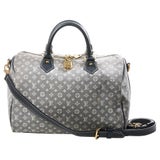 Speedy cloth handbag Louis Vuitton White in Cloth - 32915514