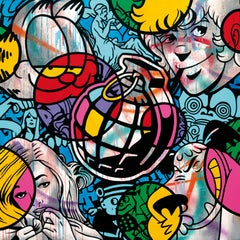 "Big Bang" - Painting by Speedy Graphito