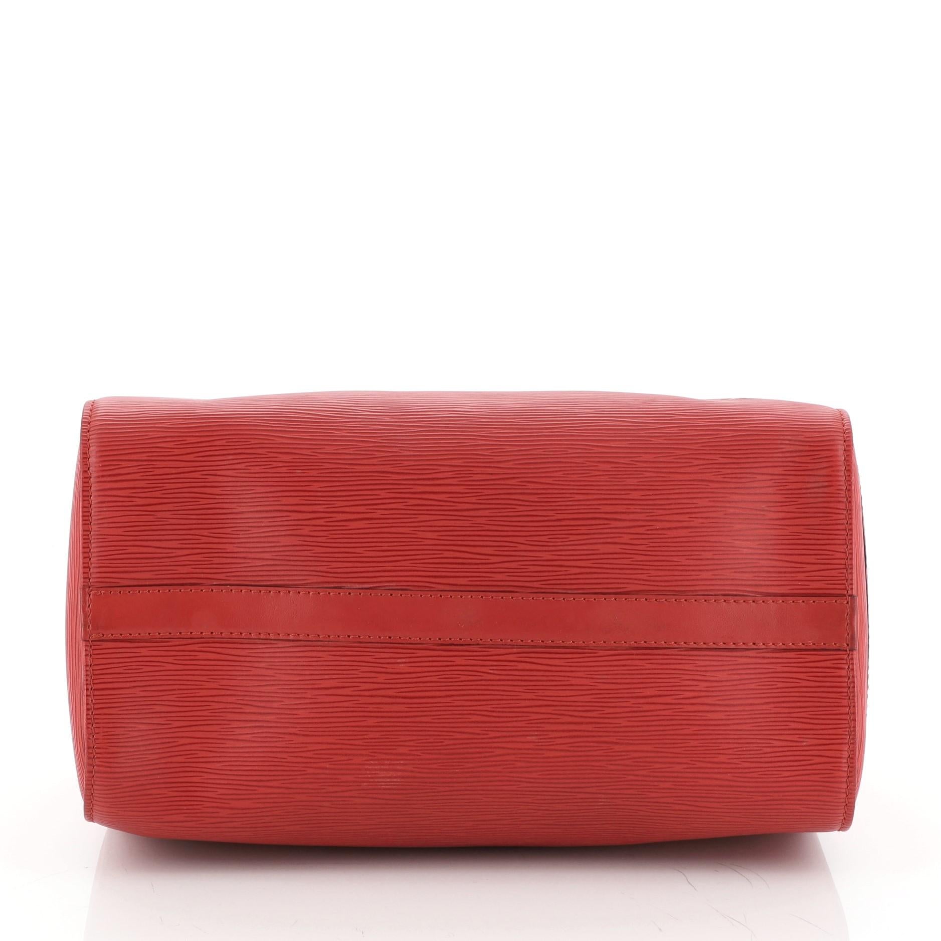 Women's or Men's Speedy Handbag Epi Leather 30