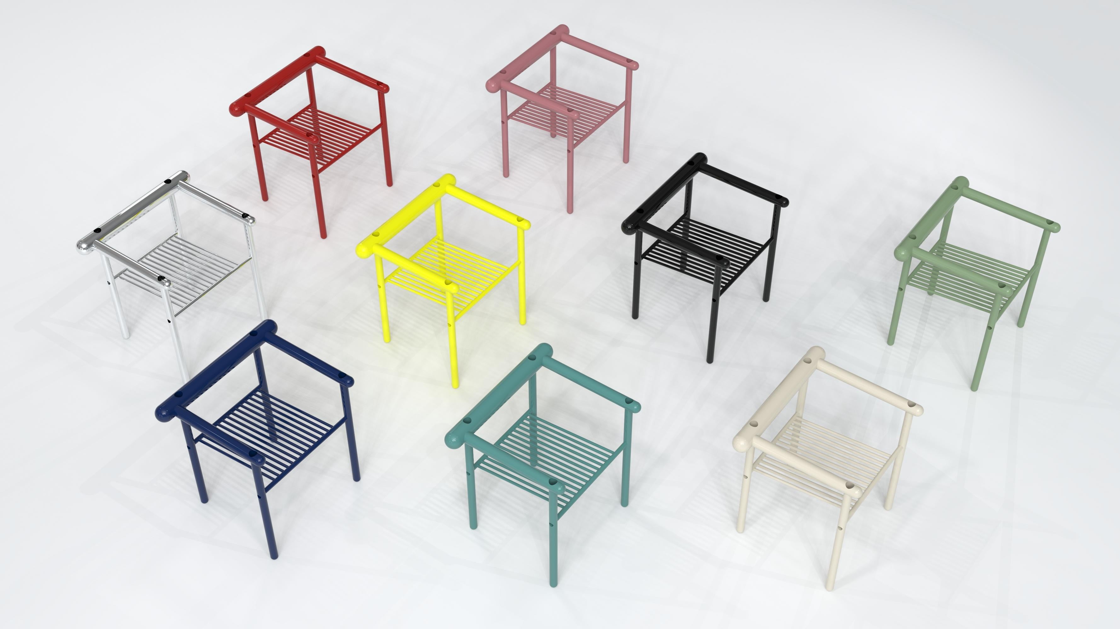 Contemporary Spektra Chair by  Mati Sipiora For Sale