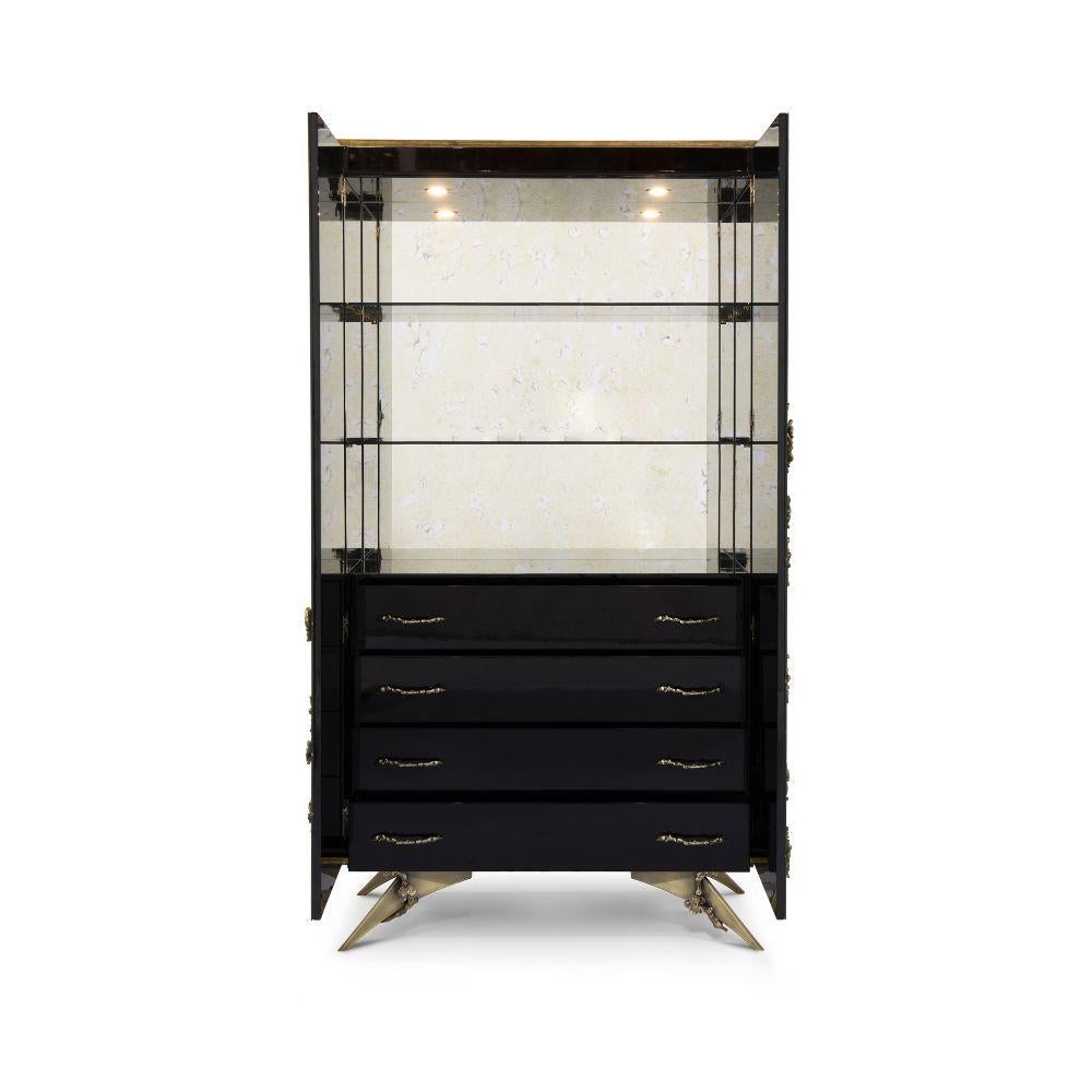 Appliqué Armoire a specchio invecchiato Spellbound in vendita