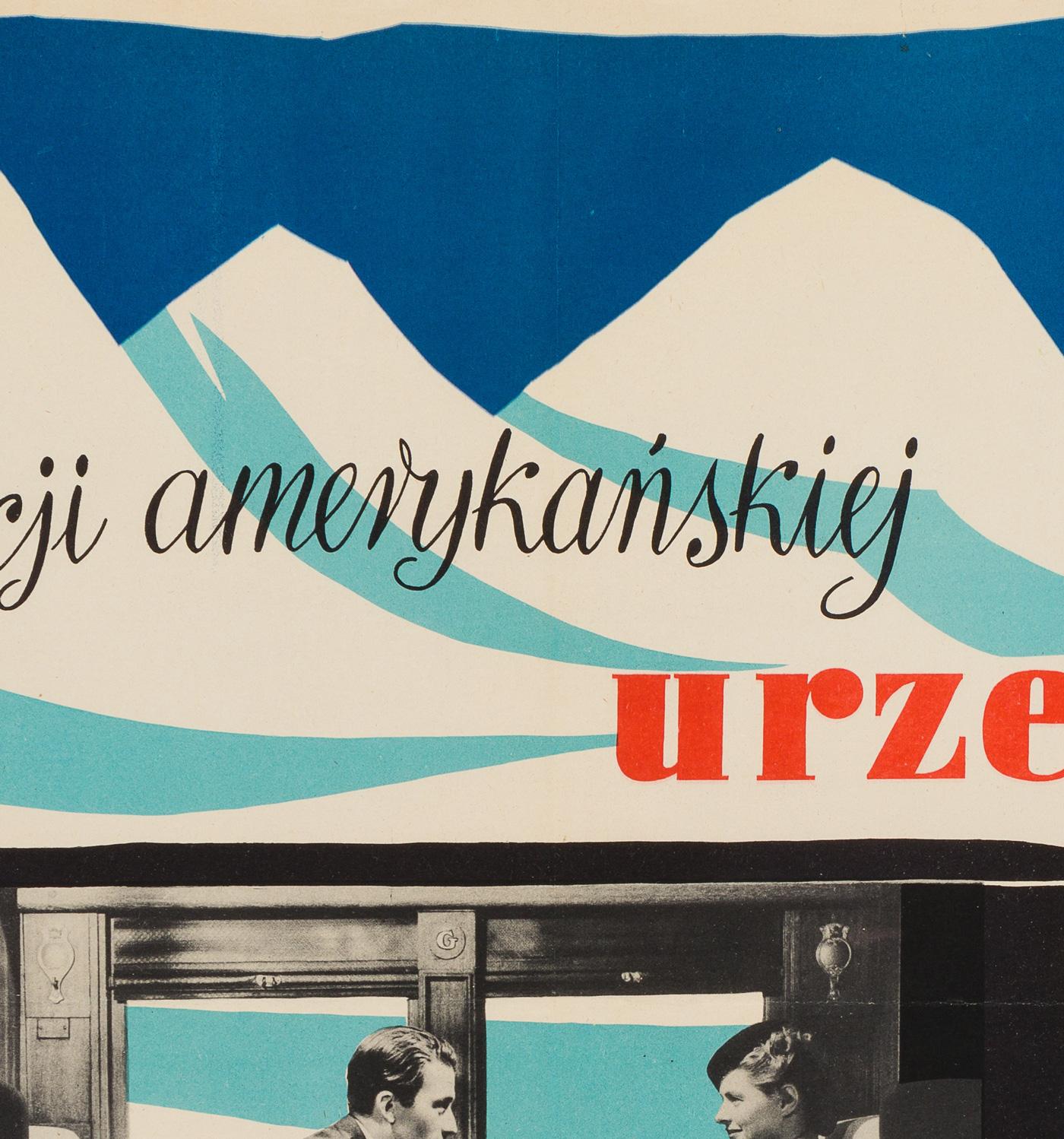 Spellbound Original Polish Film Poster, Andrzej Heidrich, 1959 In Good Condition In Bath, Somerset