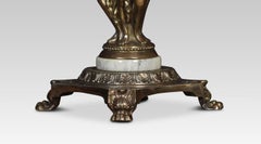 Spelter Figural Table Lamp