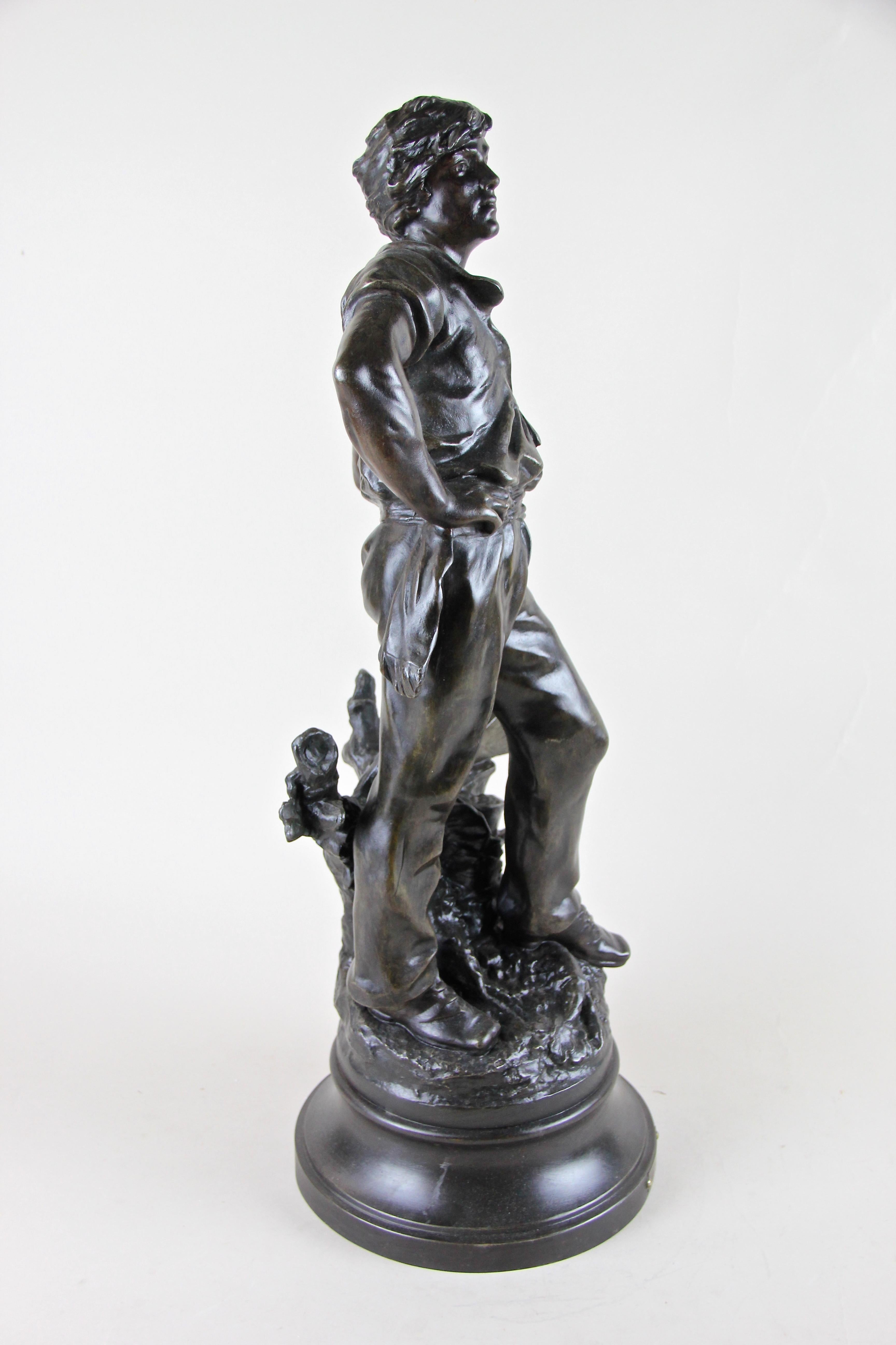 French Spelter Figurine 