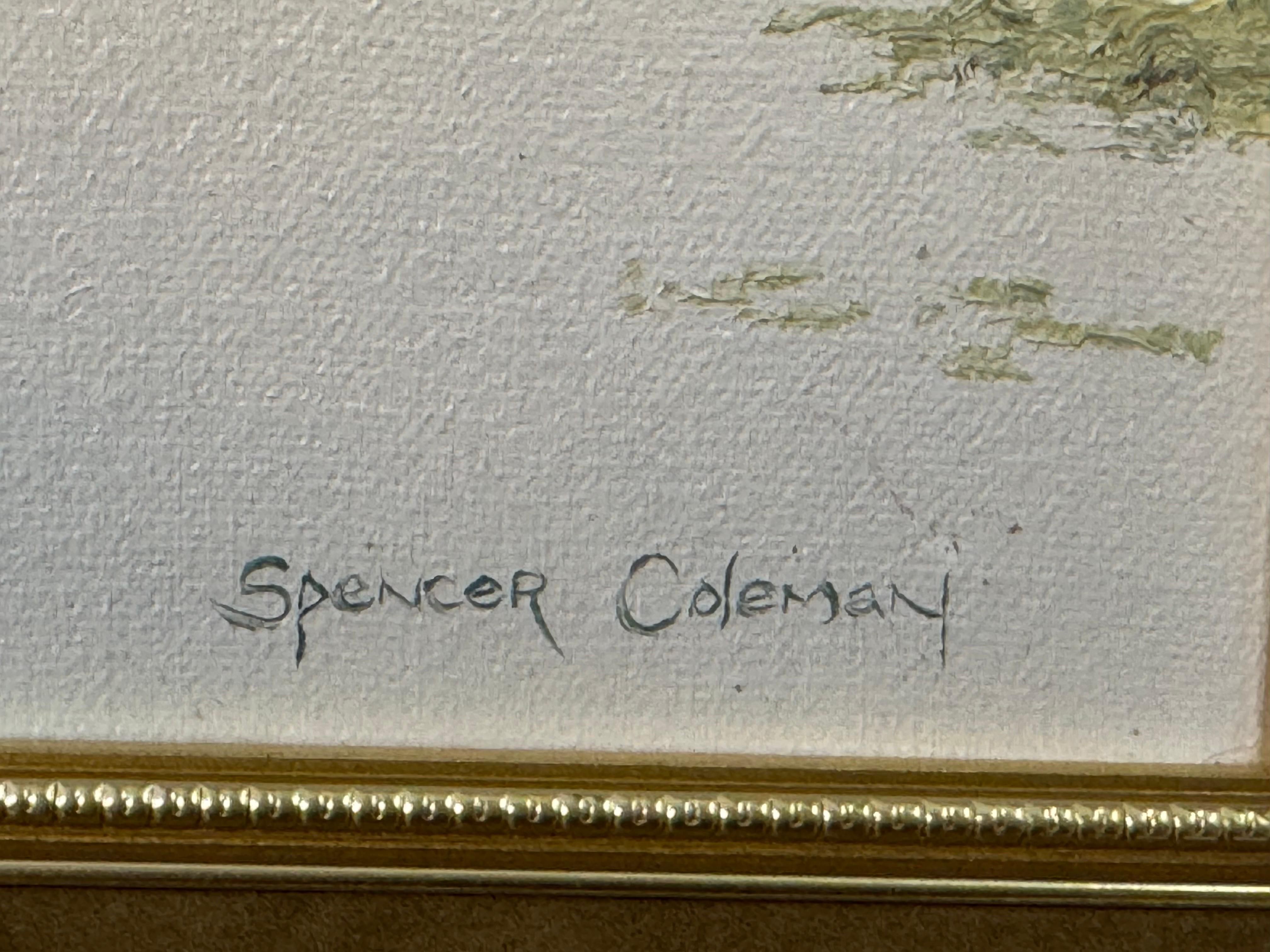 Le lac Castlewellan en Irlande du Nord par un artiste britannique du 20e siècle en vente 6