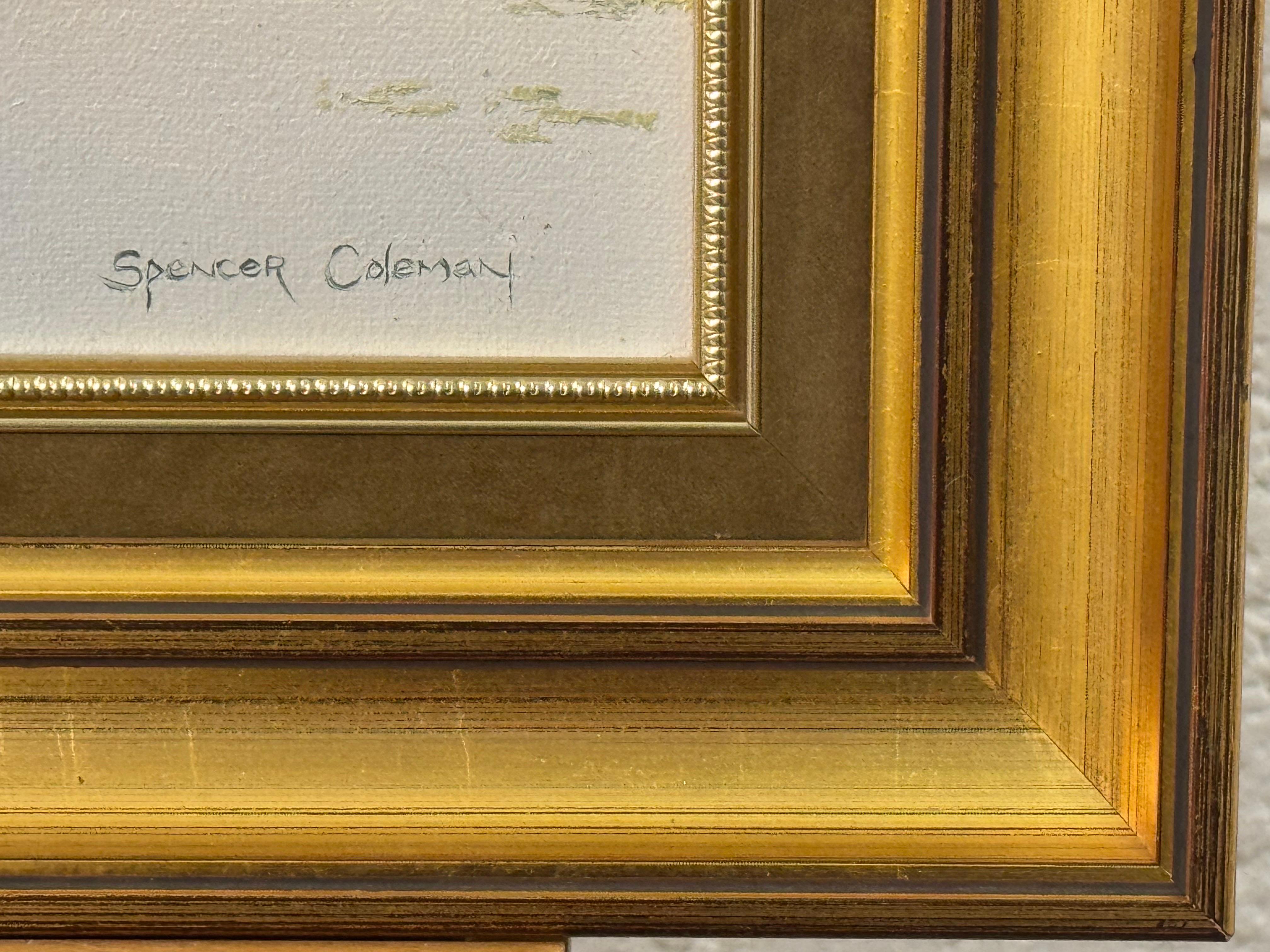 Le lac Castlewellan en Irlande du Nord par l'artiste britannique du 20e siècle, Spencer Coleman. Original vintage unique, huile sur toile, signé.

L'œuvre d'art mesure 20 x 16 pouces
Le cadre mesure 24 x 20 pouces

Le parc forestier de Castlewellan