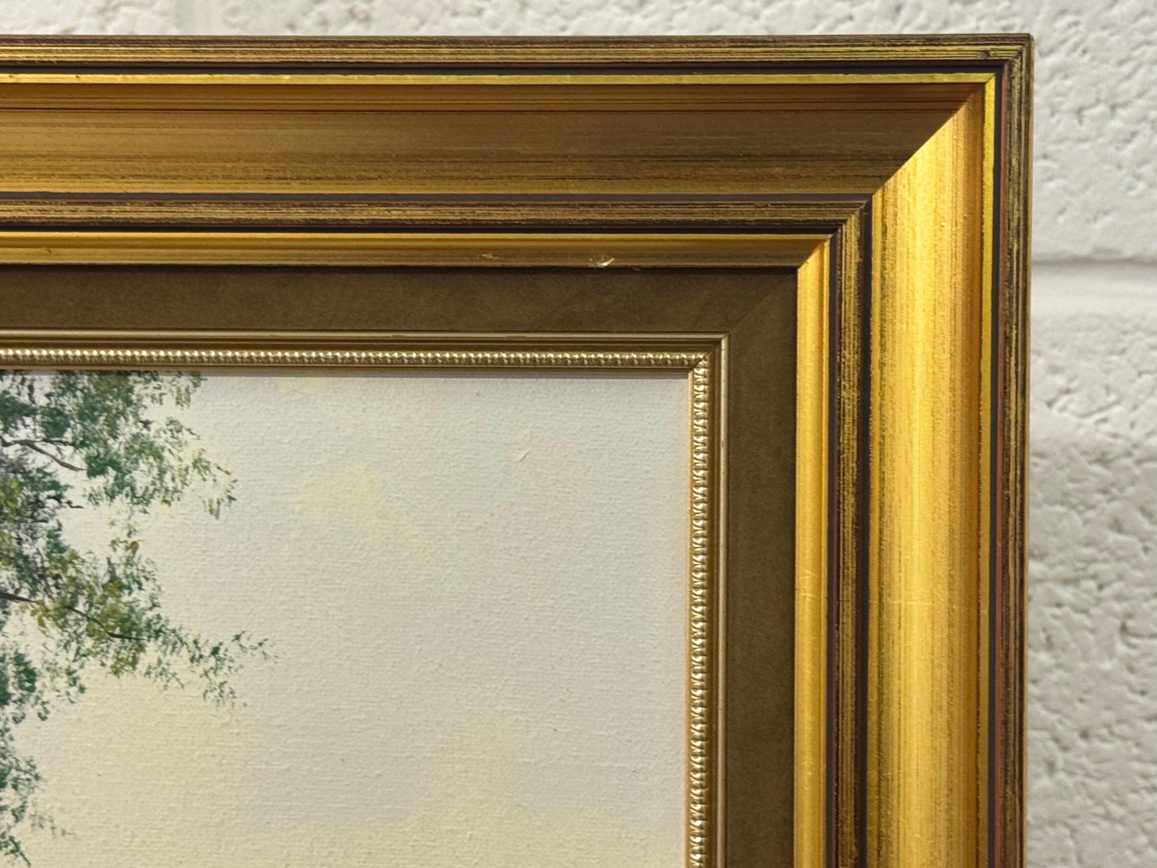 Le lac Castlewellan en Irlande du Nord par un artiste britannique du 20e siècle en vente 4