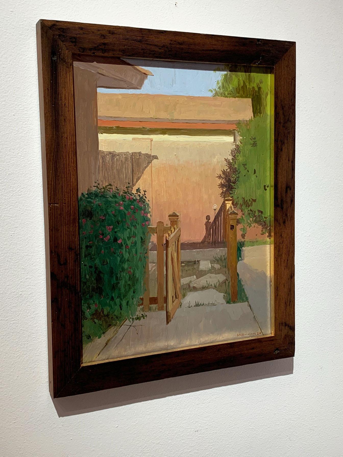 Entrance to the Garden - Painting by Spencer Simmons
