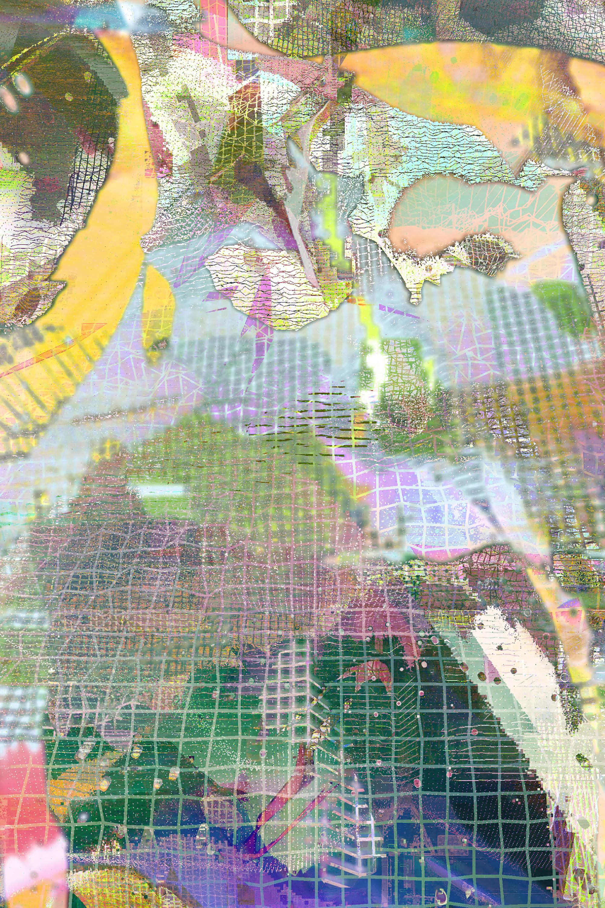 Abstract Photograph de Spencer Sloan - "Angelina Jolie se dirige a una reunión en Beverly Hills, 14/3/19" Foto Abstracta
