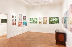 "Emily Ratajkowski on a Boat in Positano, Italy, 6/23/17" Colorful Abstract