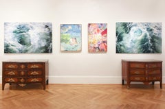 "Emma Roberts Out in LA, 11/14/16" Colorful Abstract Photograph - Celebrity