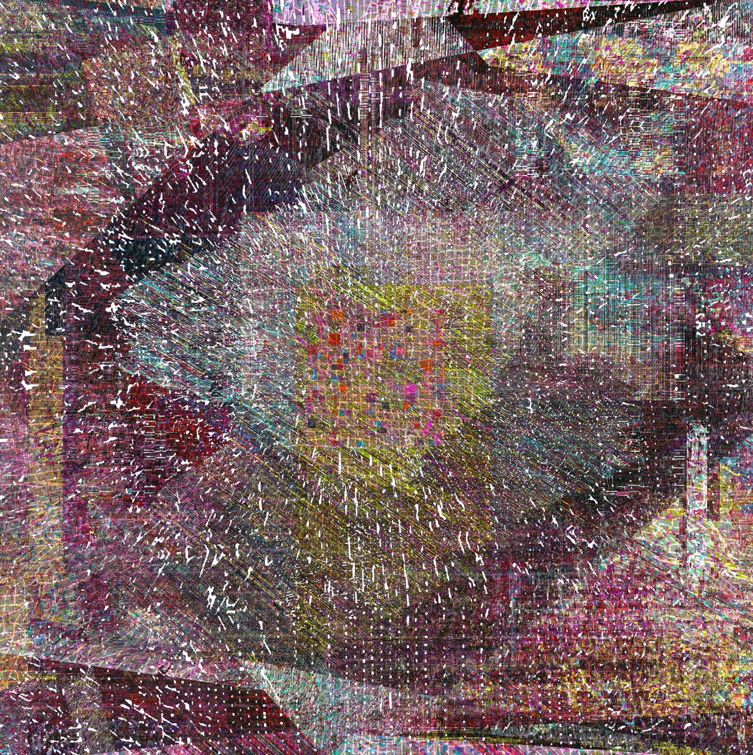 Abstract Photograph di Spencer Sloan - "Studio per Amanda Seyfried in partenza dall'aeroporto LAX, 1/21/13" Fotografia astratta