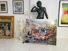 Donne nude alla cascata. Israel, Mar Morto , 15 Terra Santa