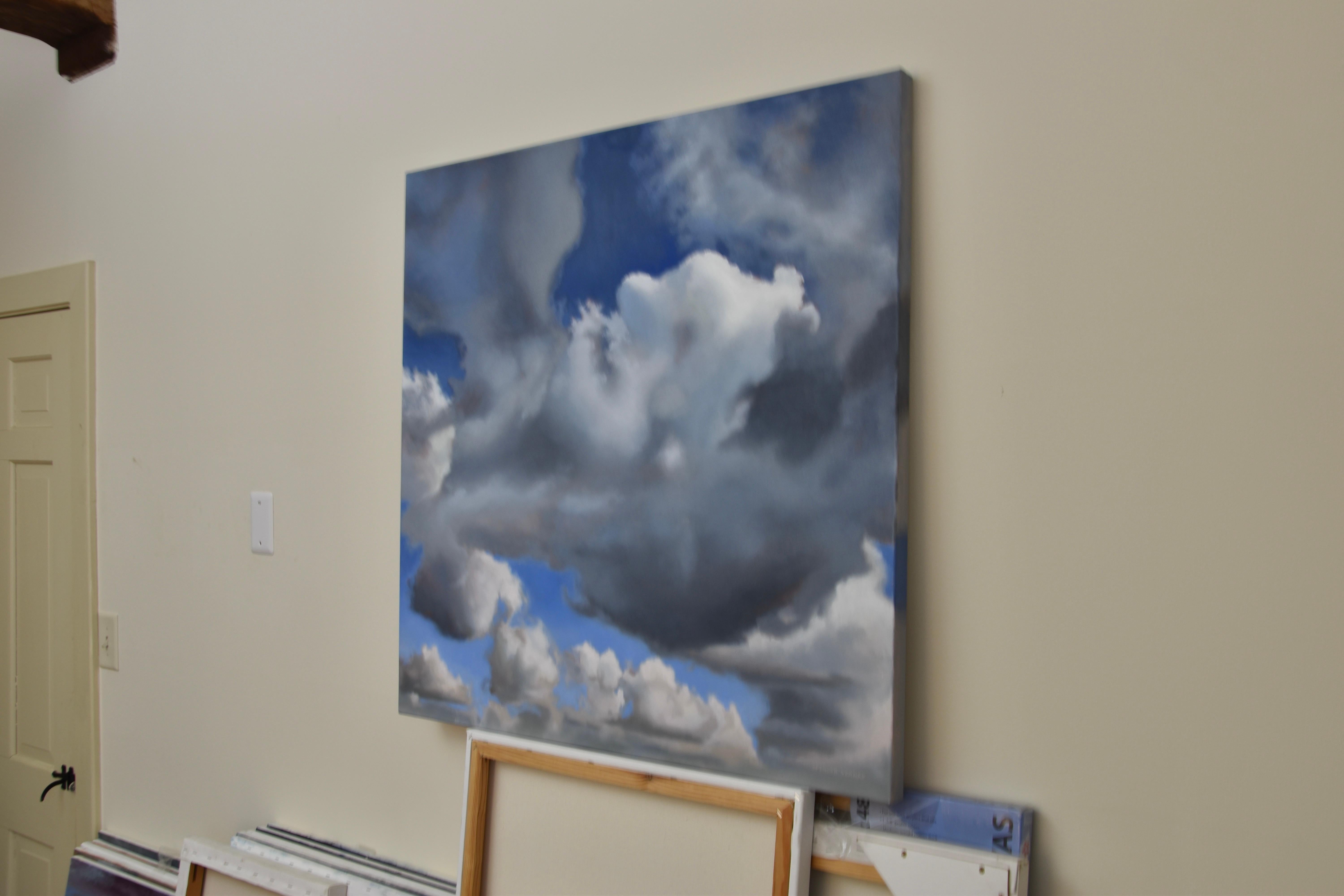 Cloudveil - Impressionnisme Painting par Spencer Verney
