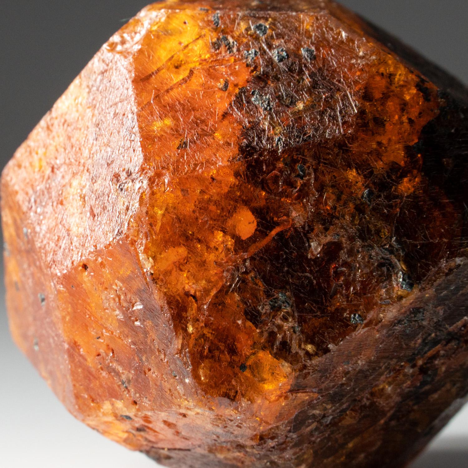 Spessartine Garnet Crystal from Loliondo, Arusha, Tanzania In New Condition For Sale In New York, NY