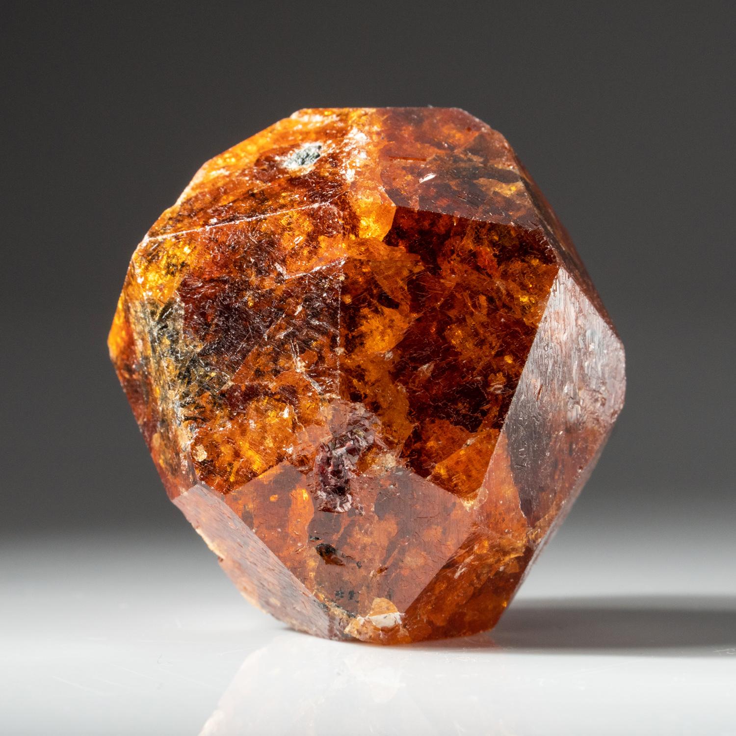 Tanzanian Spessartine Garnet Crystal from Loliondo, Arusha, Tanzania For Sale