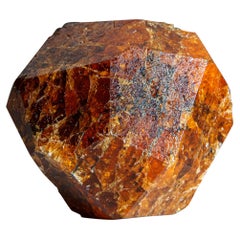 Cristallo di granato spessartino di Loliondo, Arusha, Tanzania