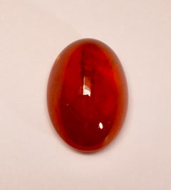 Spessartite 4.65ct Oval Sugarloaf Cabochon - Loose