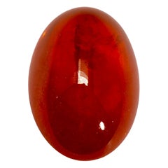 Spessartite 4.65ct Oval Sugarloaf Cabochon - Loose