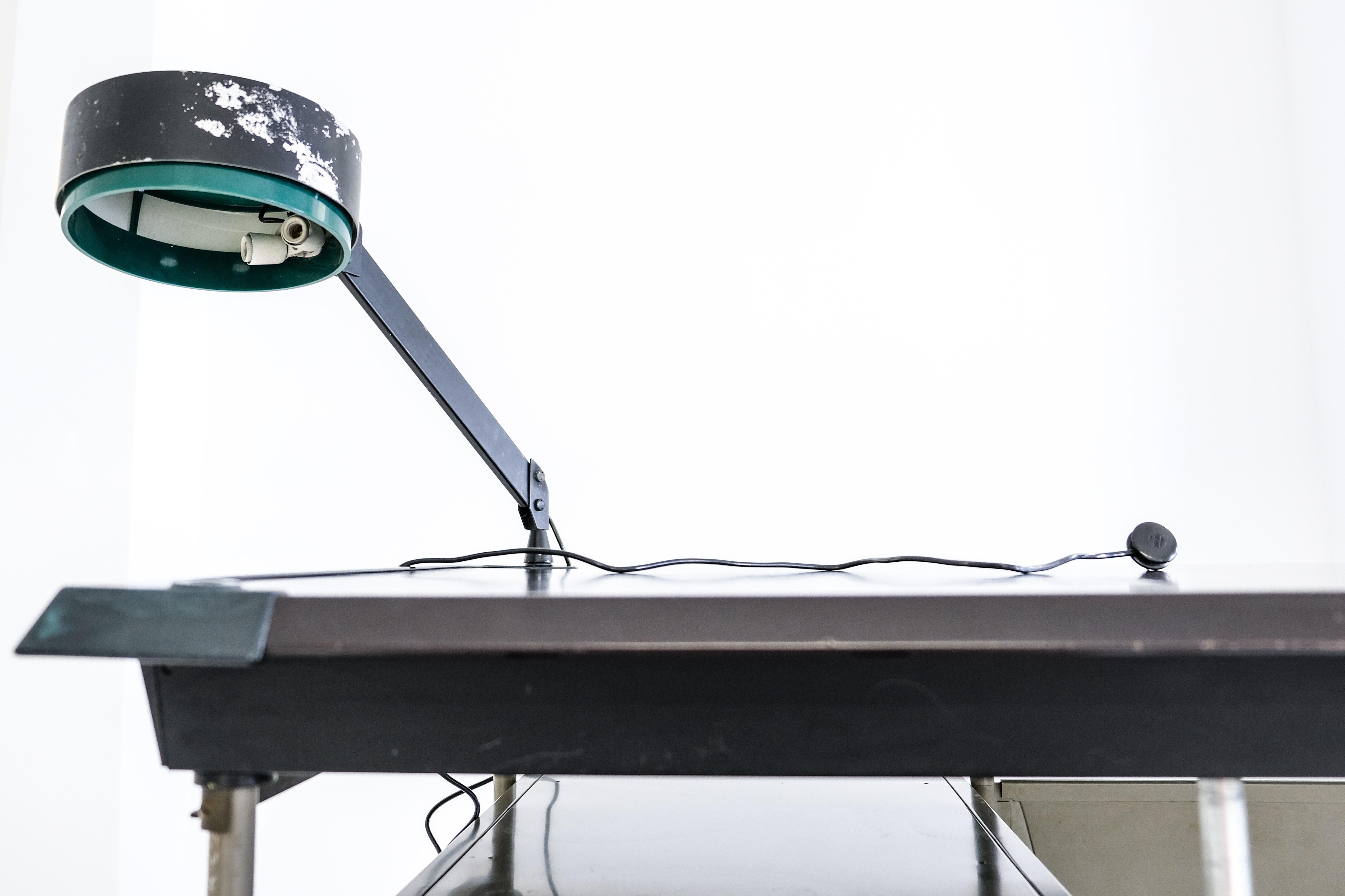 Spezial Spazio Desk with Lamp by Studio BBPR for Olivetti 10