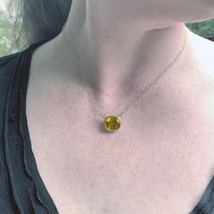 Sphene Gold Choker