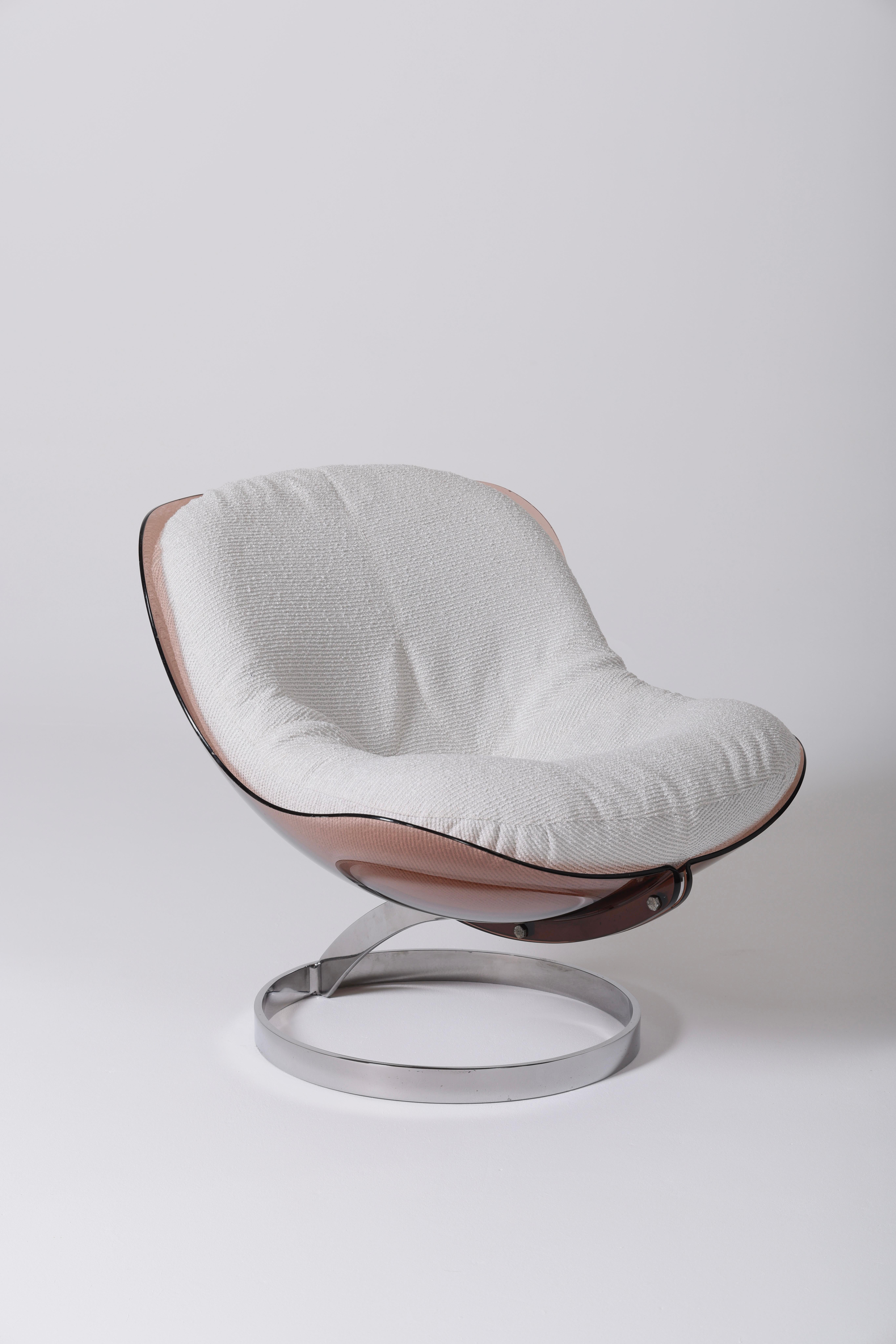Fauteuil sphérique de Boris Tabacoff, années 1970 4