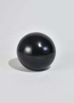 Sphere Bookend, Black