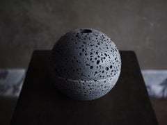 Sphere Incense Holder by Brendan Tadler, Black