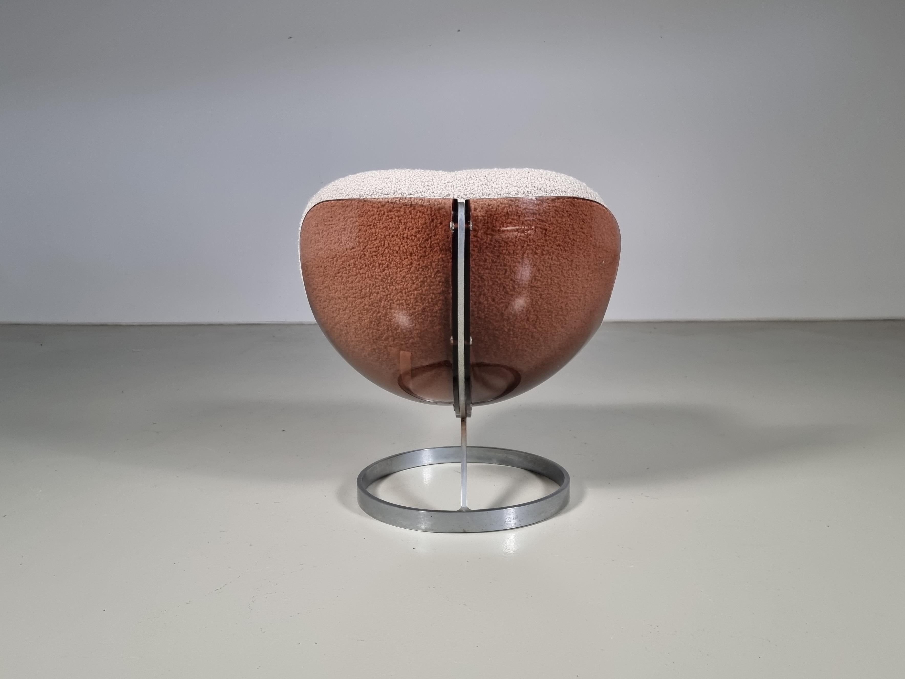 Space Age Sphere Chair by Boris Tabacoff for Mobilier Modular Moderne, France, 1970s