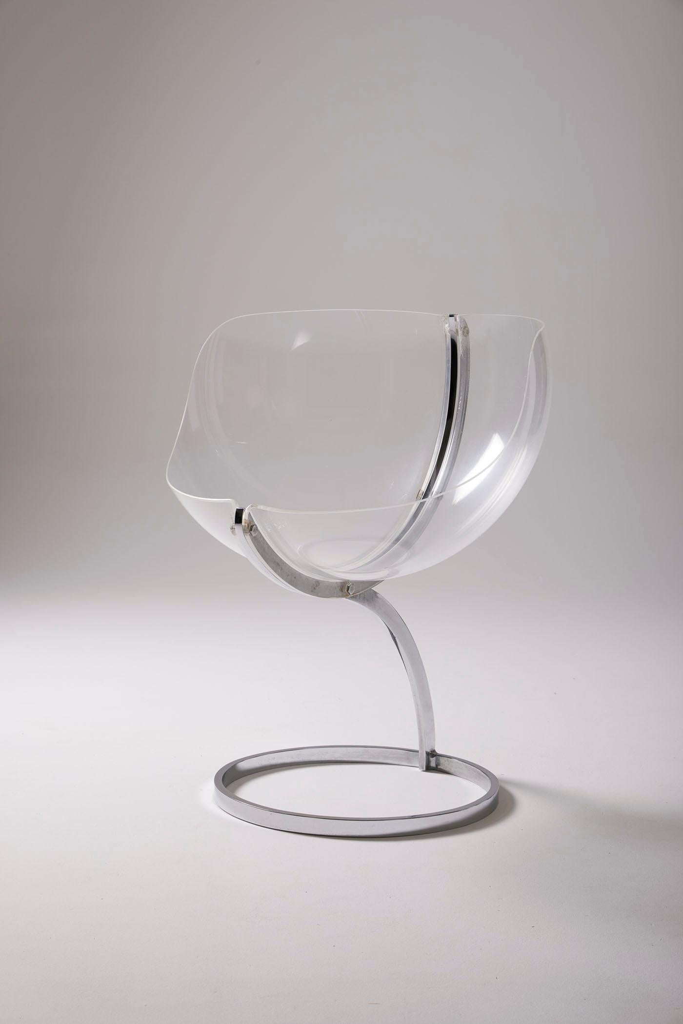 Sphère Chair by Boris Tabacoff For Sale 4