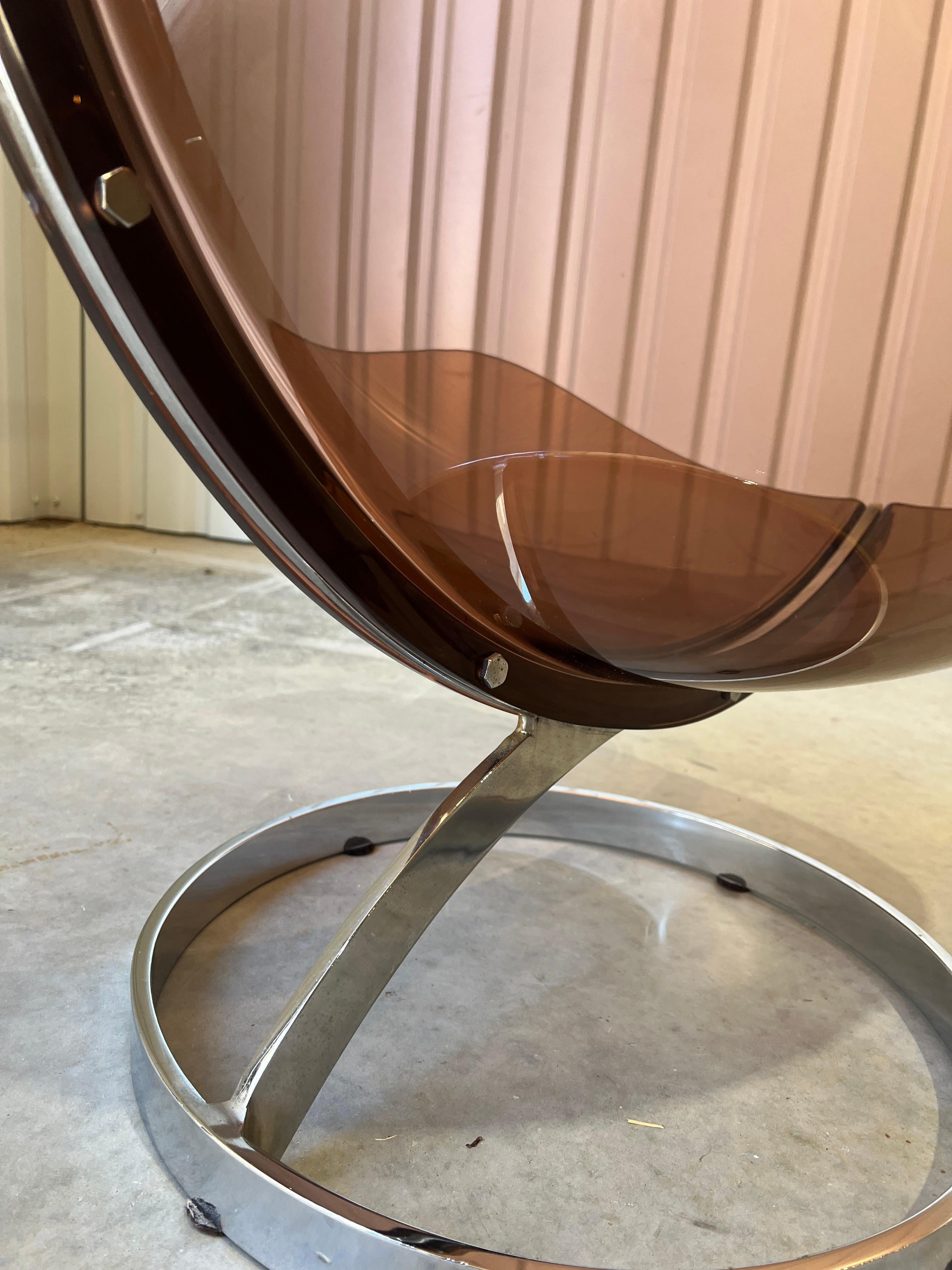 'Sphere' Stühle von Boris Tabacoff für Mobilier Modulair Moderne, Frankreich, 1960er Jahre im Angebot 5