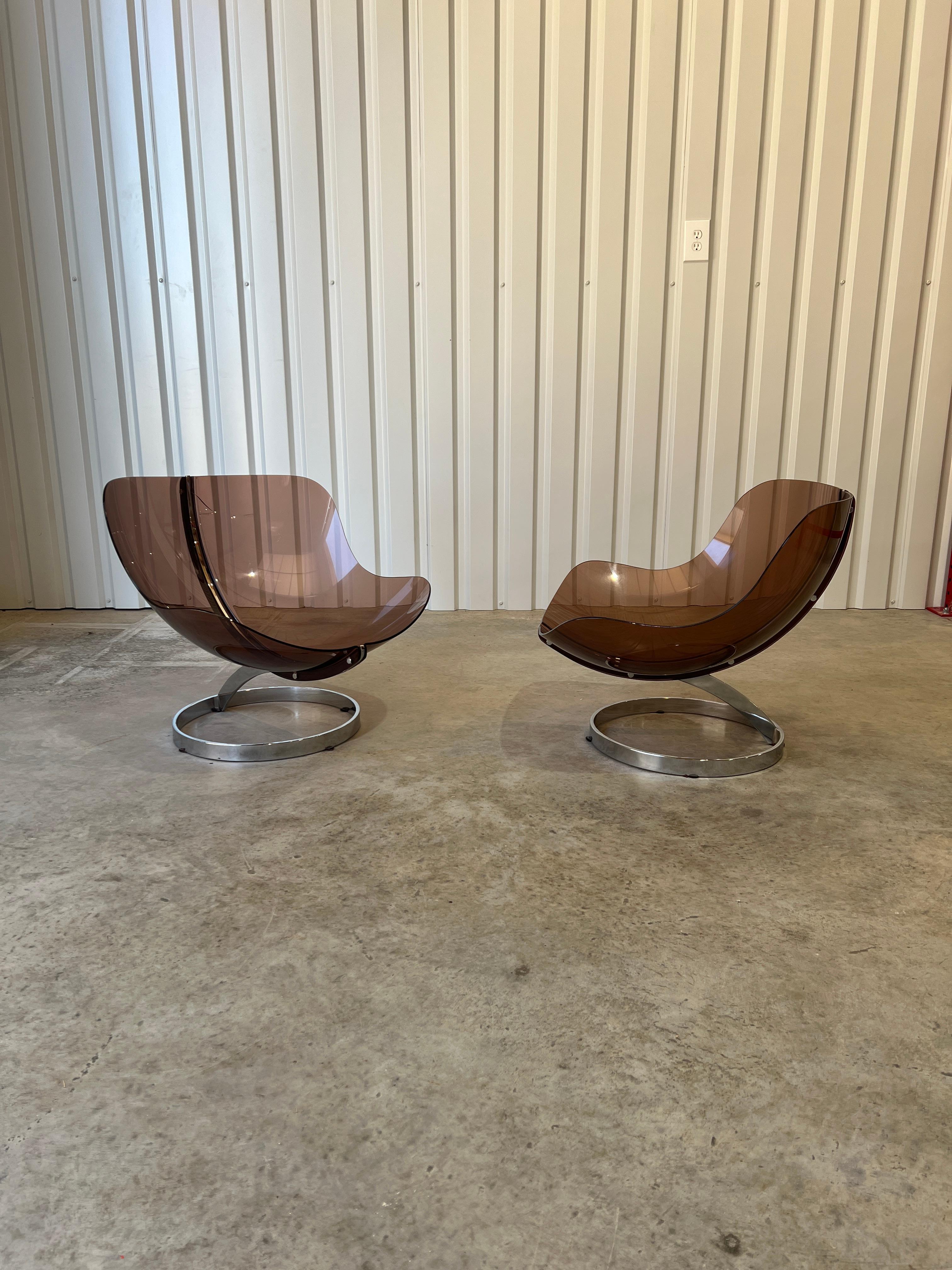 'Sphere' Stühle von Boris Tabacoff für Mobilier Modulair Moderne, Frankreich, 1960er Jahre im Angebot 7