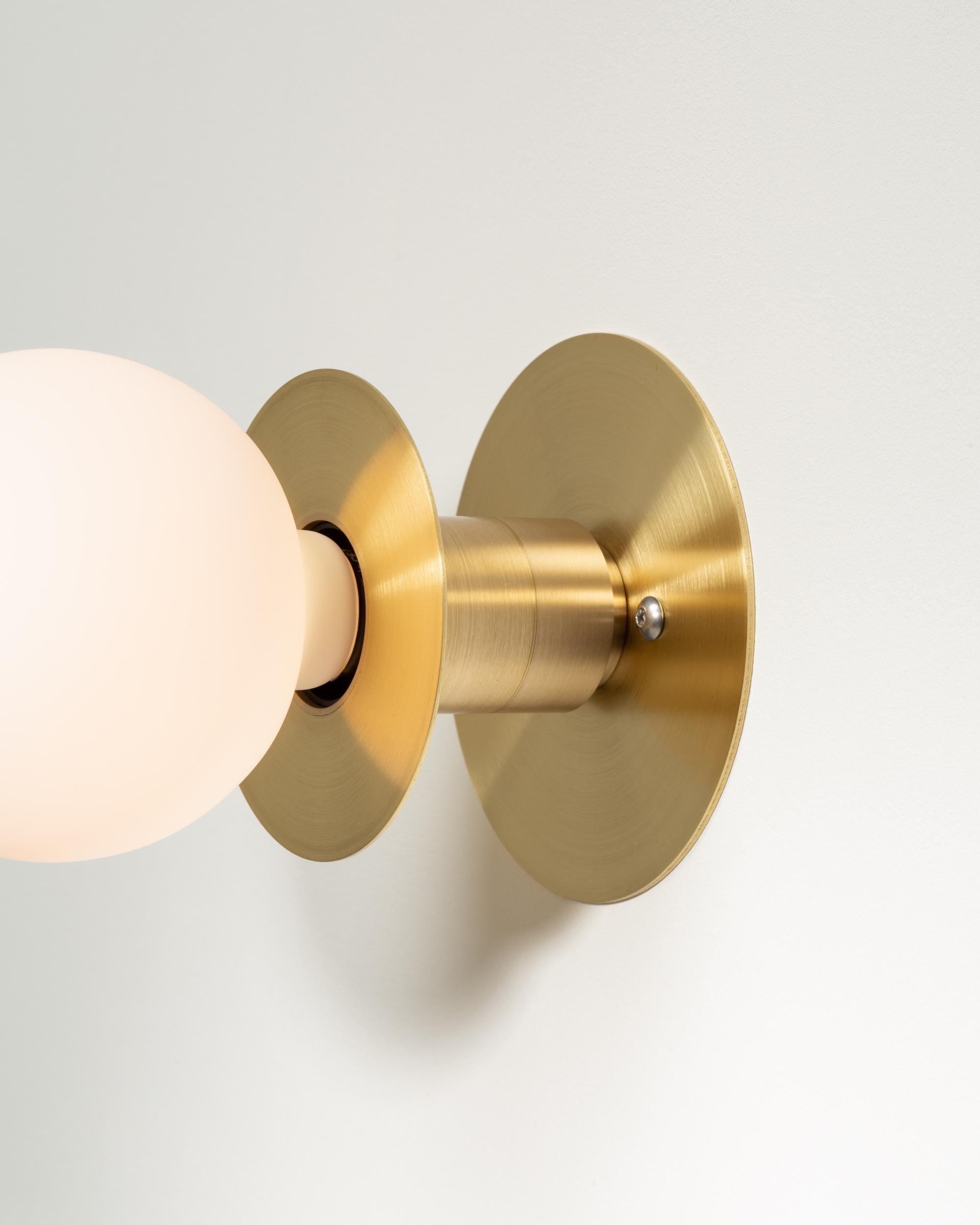 Sphere Disc Flush Mount Wall Sconce For Sale 2