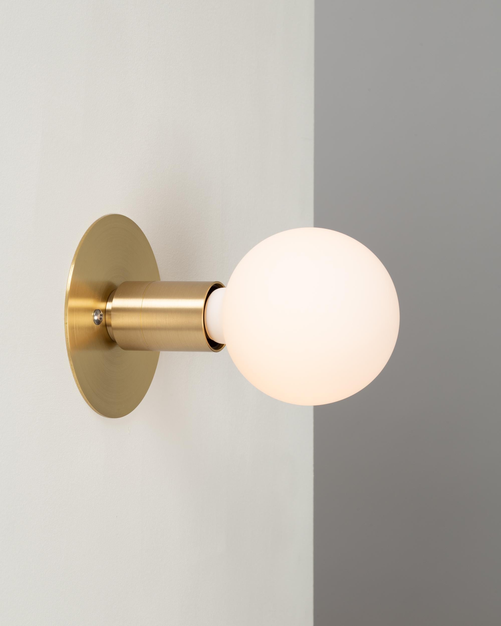 Modern Sphere Flush Mount Wall Sconce by Lights of London For Sale