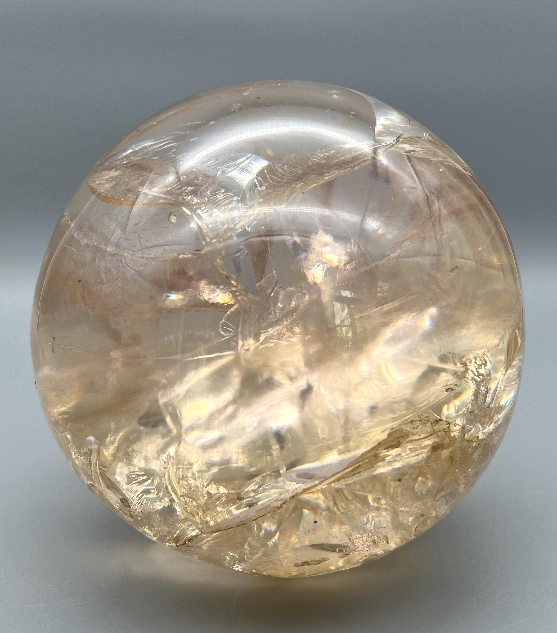 Sphere sculpture by Pierre Giraudon, Paris, France, circa 1980 For Sale 1