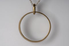 Sphere Slice Charm Necklace (MR+MA)