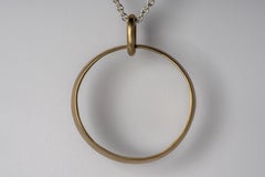 Sphere Slice Charm Necklace (MR+MA)