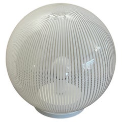 „Sphere“-Tischlampe von L. Diaz De Santillana für Venini, Serie „Tessuti“, 1970er Jahre