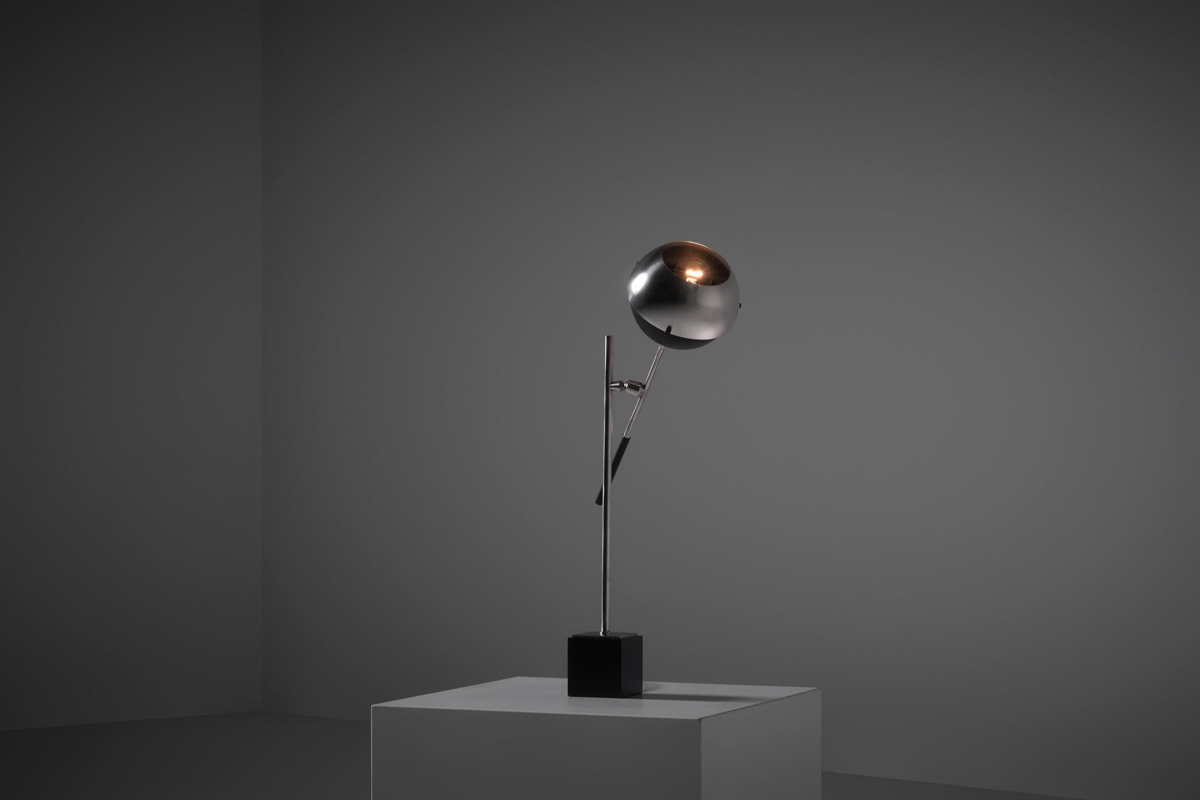 Lampada da tavolo Sphere di Oscar Torlasco per Lumi, Italia 1960 in vendita 3