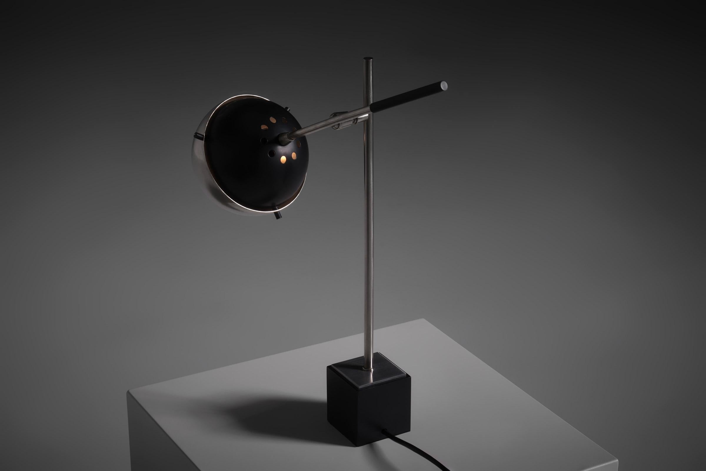 Lampada da tavolo Sphere di Oscar Torlasco per Lumi, Italia 1960 in vendita 1