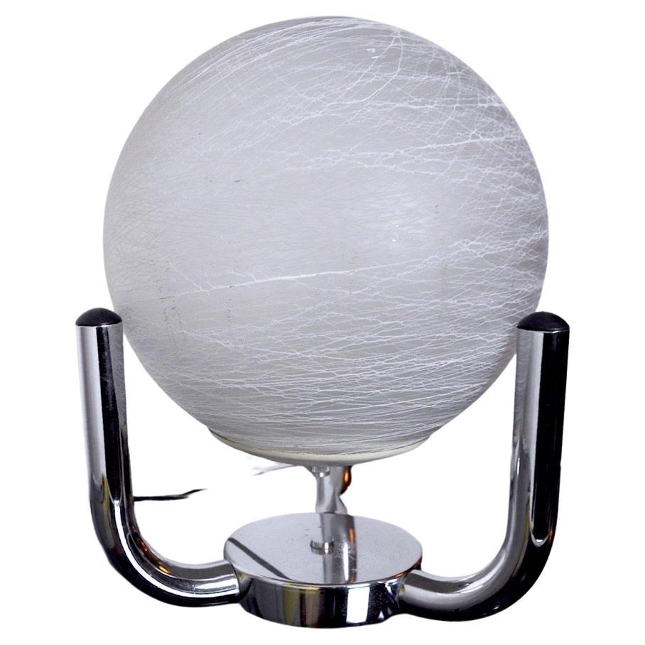 Sphere Table Lamp from Sciolari 1970 For Sale