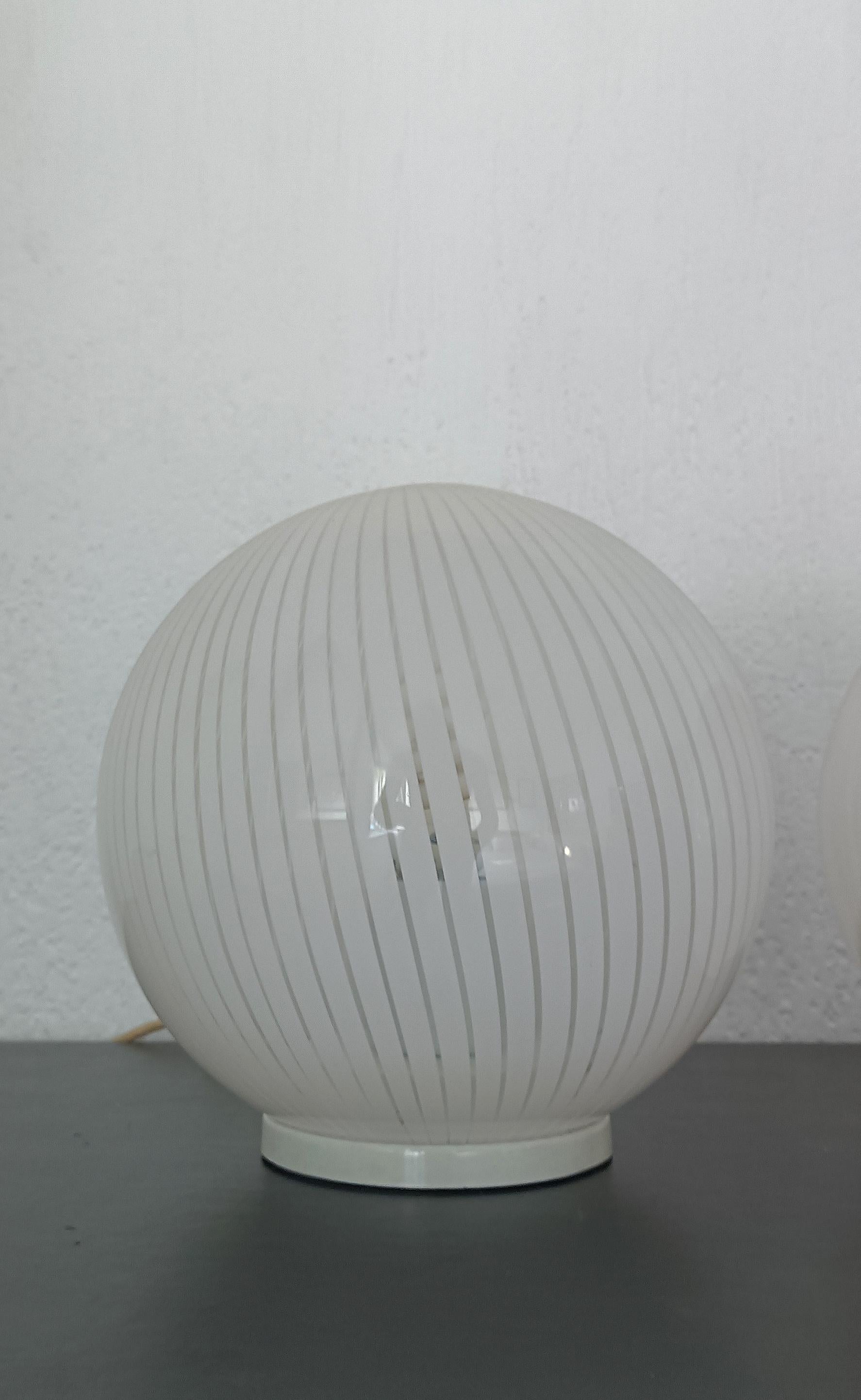 Mid-Century Modern Sphere Table Lamp 