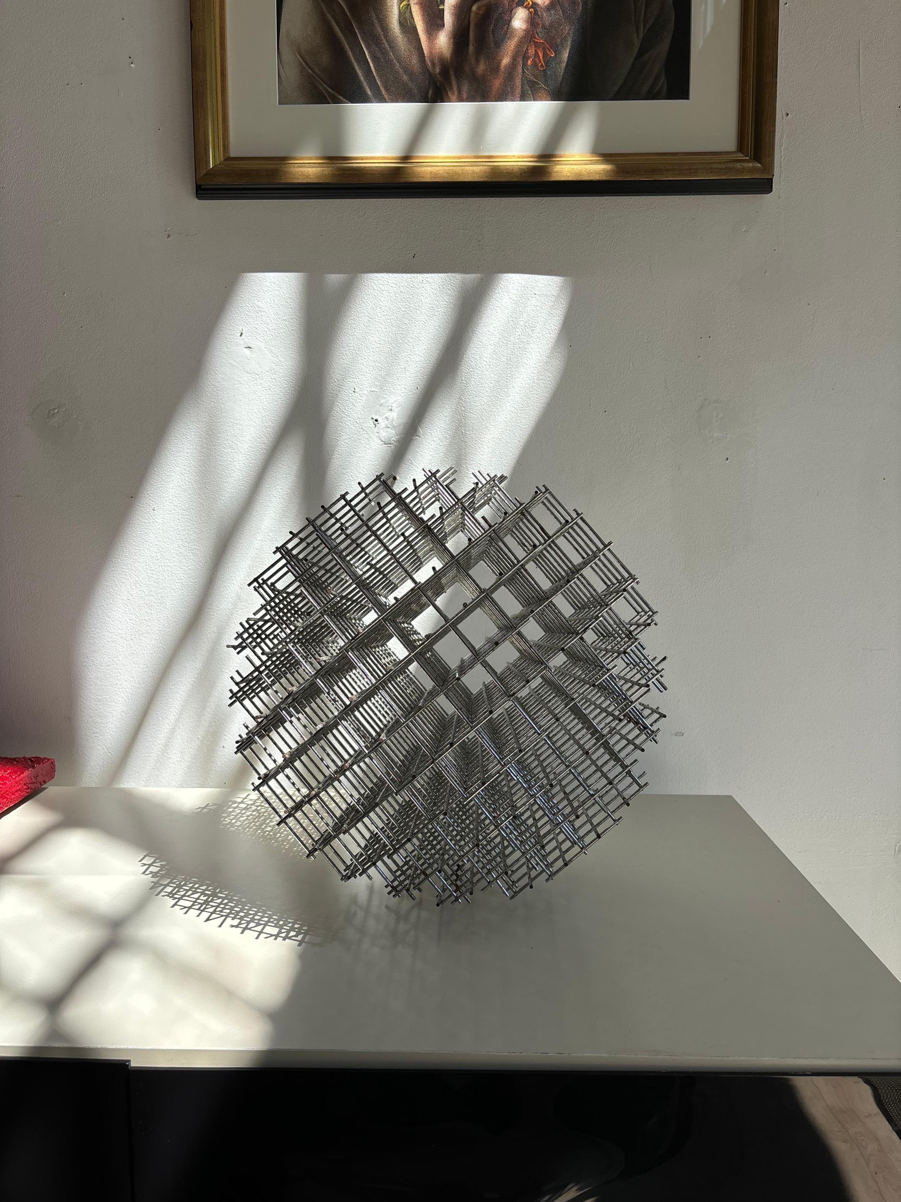 Sphère tram by François Morellet For Sale 7